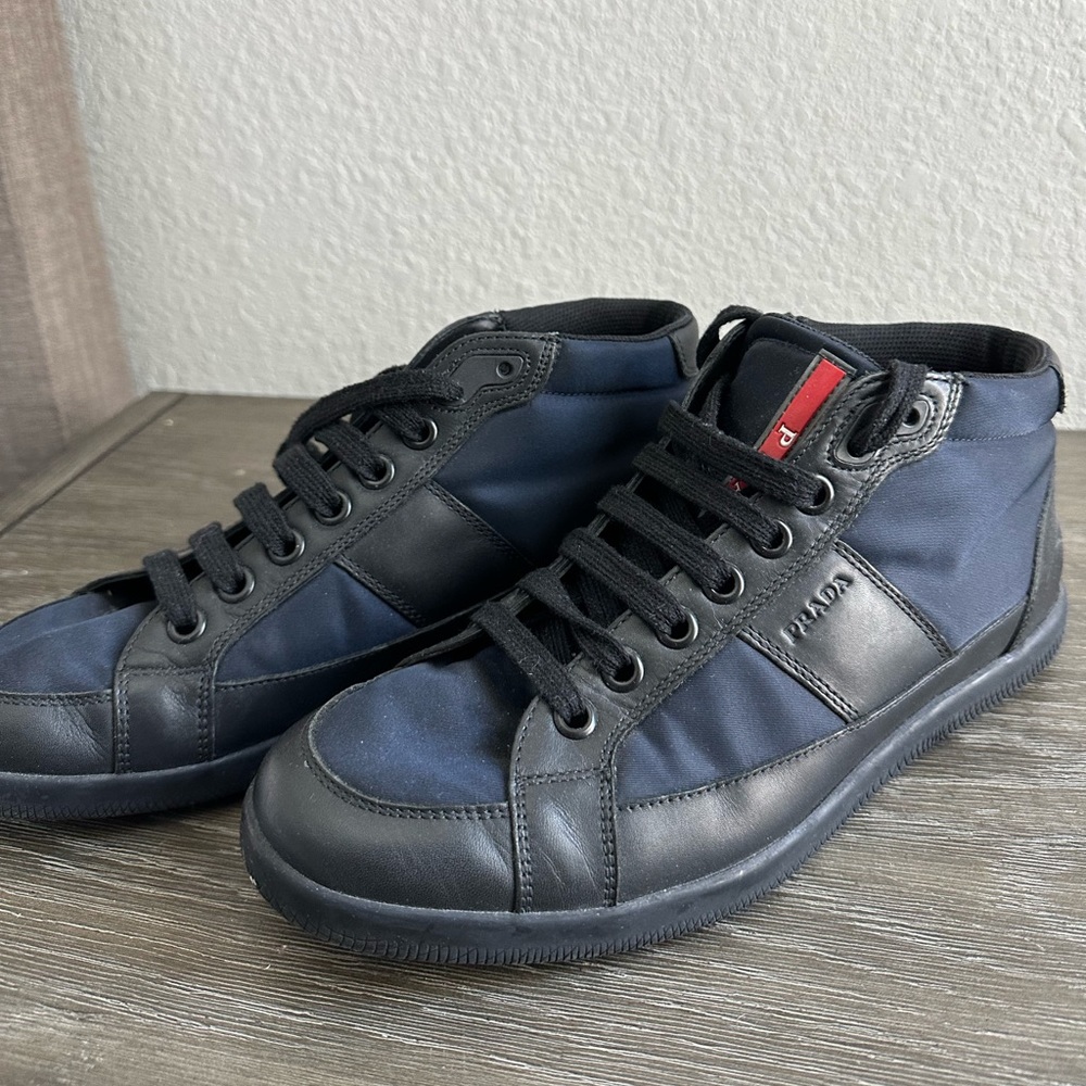 Prada black sneakers